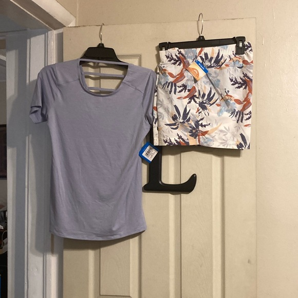Columbia Essential Elements SS Shirt/Sandy River II Printed...